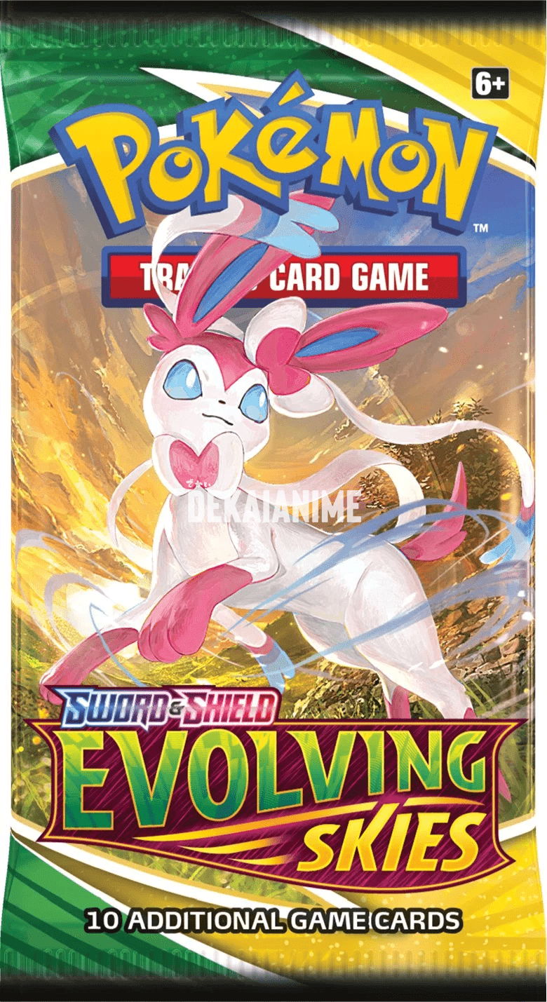 Pokemon Sword & Shield - Evolving Skies Booster Pack - WiredVillage Games - The Pokémon Company